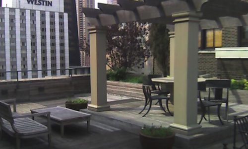 Egypt on the 20th Floor - Chicago Roof Deck Project - Before