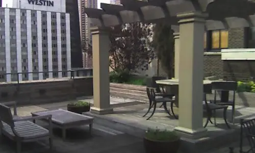 Egypt on the 20th Floor - Chicago Roof Deck Project - Before
