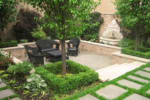 Sunken Garden Landscaping in Chicago - Chicago Landscaping Design