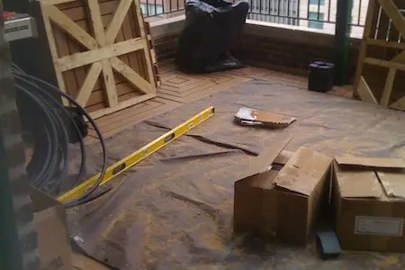 Tête-à-tête - Chicago Roof Deck Project - Before