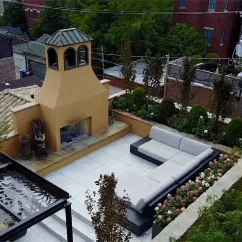 Outdoor Fireplace