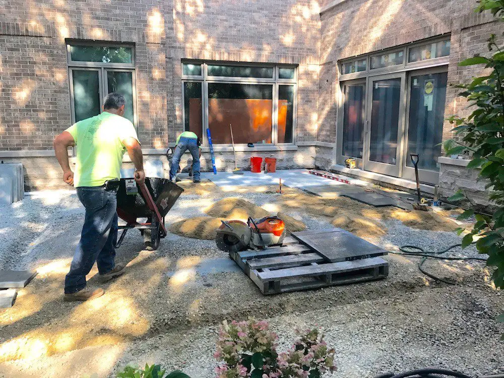 Before Patio Installation