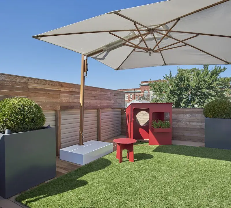 Kid Friendly Rooftop Garden