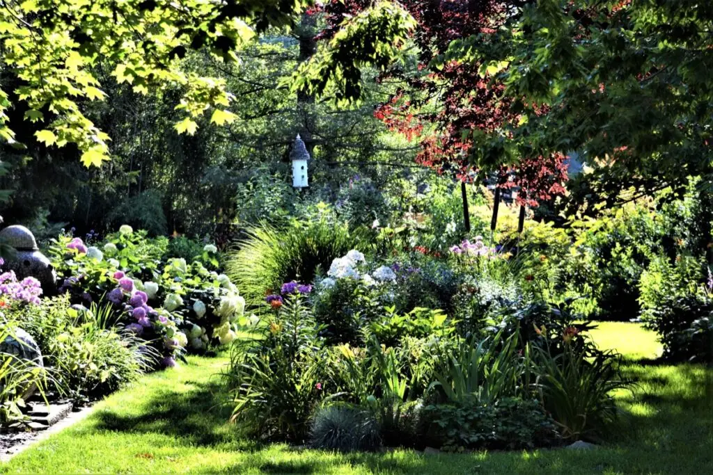 Shade Garden Landscaping Oasis
