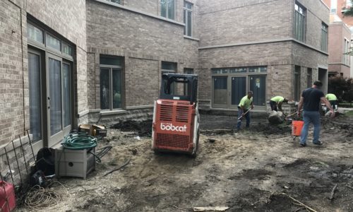 Chicago Landscaping Before Photo