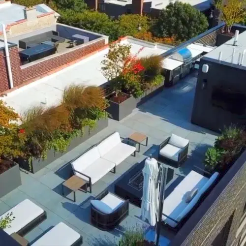 Porcelain Perfection - Chicago Green Roof Design