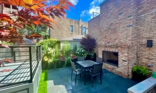 Bluestone Backyard - Yard Design by Botanical Concepts Chicago