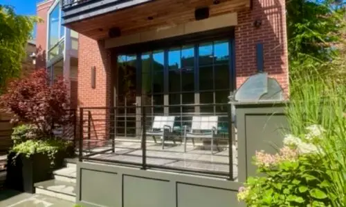 Bluestone Backyard - Yard Design by Botanical Concepts Chicago