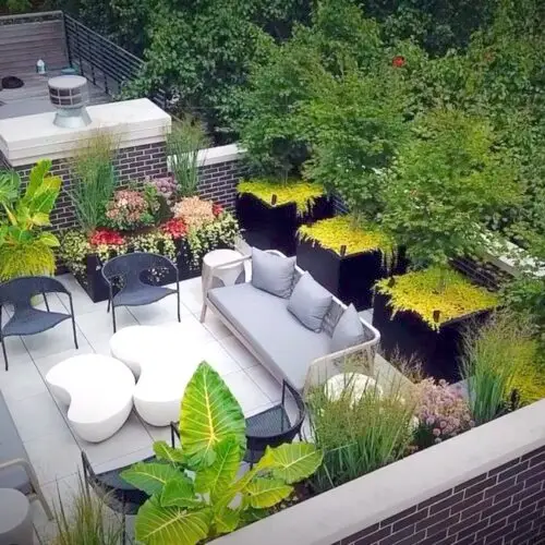 Freemont - Botanical Concepts Chicago Rooftop Deck Design
