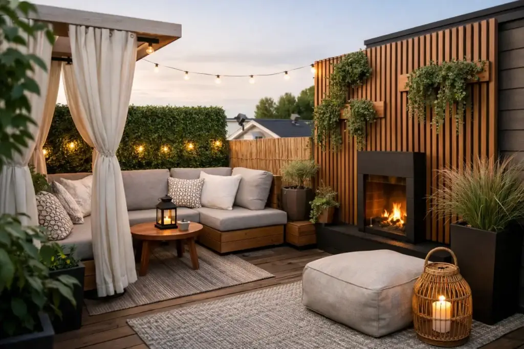 11 Small Rooftop Deck Privacy Ideas