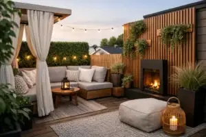 11 Small Rooftop Deck Privacy Ideas